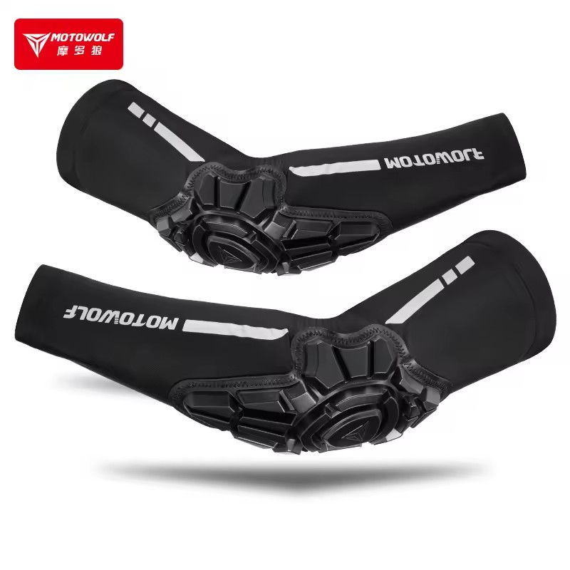 Mountain Biking Elbow Pads - MOTOWOLF 모토크로스 팔꿈치 보호대, BMX DH