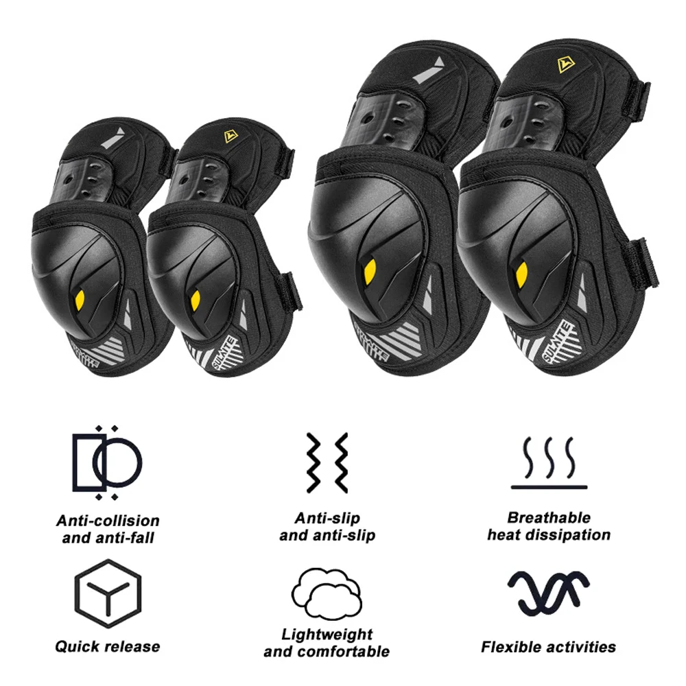 GOMOREON 1쌍 오토바이 전기 자전거 무릎 팔꿈치 - Mountain Biking Elbow Pads 리뷰 및 가격