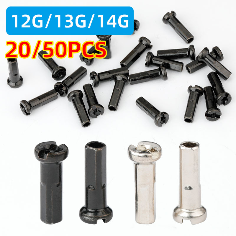 20/50개 구리 니플 14G 13G MTB 로드 자전 - Spoke Nipple Brass 리뷰 및 가격