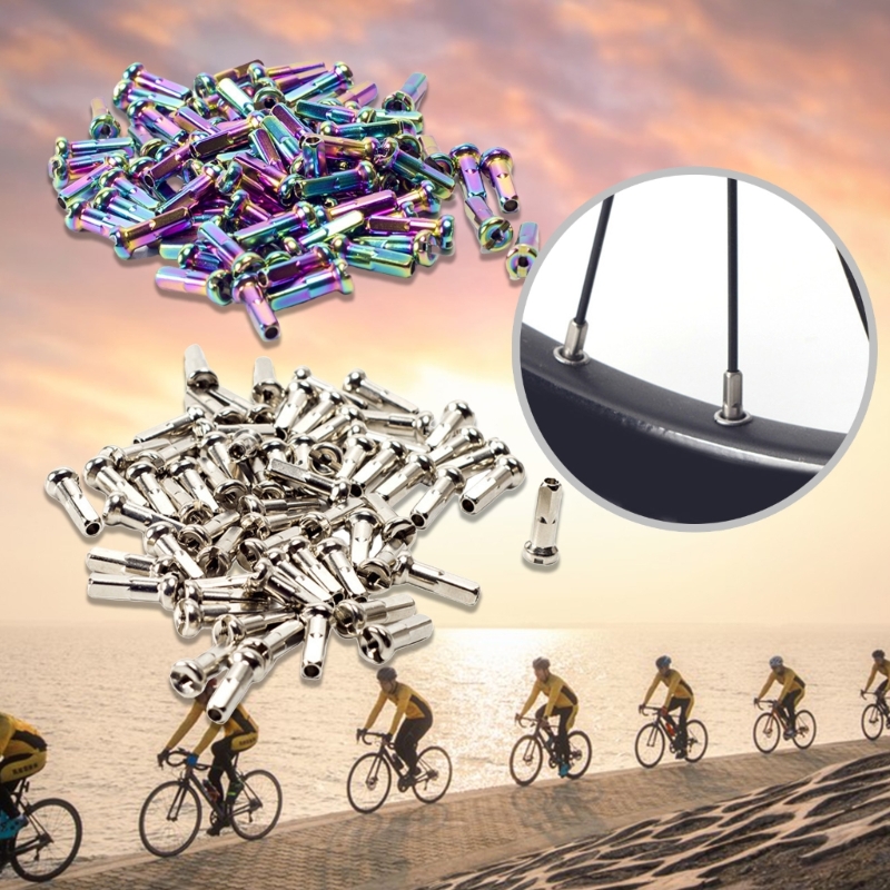 36Pcs 산악 자전거 스포크 캡 휠 스포크 젖꼭지 장 - Mountain Biking Tips 리뷰 및 가격