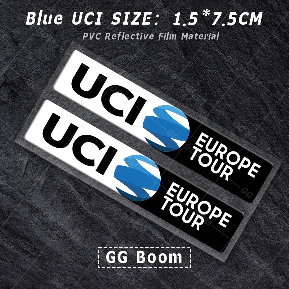 UCI 유럽 투어 반사 스티커, PVC 반사 비닐 데칼 - Mountain Biking Europe 리뷰 및 가격