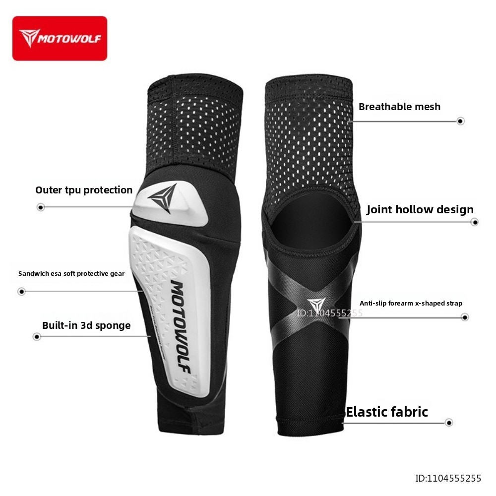 새로운 오토바이 팔꿈치 패드 탄력 있고 통기성 있는 팔 - Mountain Biking Elbow Pads 리뷰 및 가격